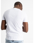 2708-10 белая футболка батальная мужская с принтом (4 ед. размеры: XL.2XL.3XL.4XL): артикул 1119644