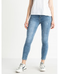 0690 New Jeans американка полубатальная голубая стрейчевая (6 ед. размеры: 28.29.30.31.32.33): артикул 1121478