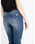 0107-7 В Relucky джинсы полубатальные женские синие стрейчевые (6 ед. размеры: 28.29.30.31.32.33): артикул 1120689