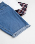 1977-1 Nescoly шорты мужские голубые стрейчевые (8 ед. размеры: 30.32.34/3.36.38.40): артикул 1120364