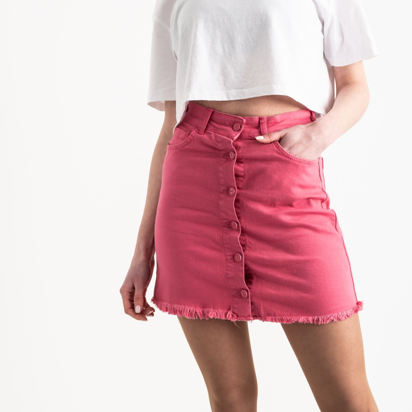 0401 Arox юбка розовая котоновая (4 ед. размеры: 34.36.38.40)