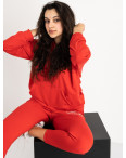 15225-7 Mishely красный женский спортивный костюм из двунитки (4 ед. размеры: S.M.L.XL): артикул 1119948