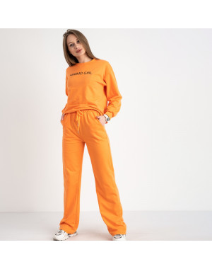 7807-2 M&C спортивный костюм женский оранжевый (3 ед. размеры: универсал S-L )