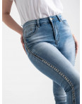 1279-4 Lady N джинсы женские батальные с декоративной отделкой стрейчевые (4 ед. размеры: 32.33.34.36): артикул 1122693