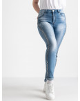 1279-4 Lady N джинсы женские батальные с декоративной отделкой стрейчевые (4 ед. размеры: 32.33.34.36): артикул 1122693