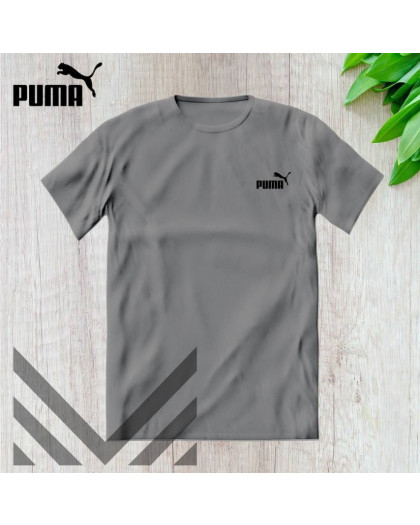 20407-6 серая мужская футболка с принтом (турецкий трикотаж, 5 ед. размеры норма: M. L. XL. 2XL. 3XL) Футболка