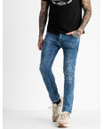 6743 Destry джинсы мужские синие стрейчевые с царапками микс из 3-ех моделей (8 ед. размеры: 29.29.29.32.32.32.32.32): артикул 1117946