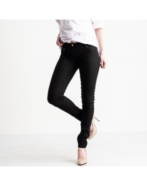 0117-30 Larex брюки женские черные котоновые (4 ед. размеры: 36.38.40.42)