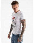 2610-10 футболка мужская с принтом (4 ед. размеры: M.L.XL.2XL): артикул 1120952