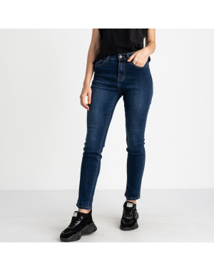5030 New Jeans американка полубатальная синяя стрейчевая (6 ед. размеры: 28.29.30.31.32.33)