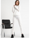 3301-10 белый спортивный костюм женский из двунитки (4 ед. размеры: 46.48.50.52): артикул 1118287