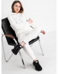 3301-10 белый спортивный костюм женский из двунитки (4 ед. размеры: 46.48.50.52): артикул 1118287