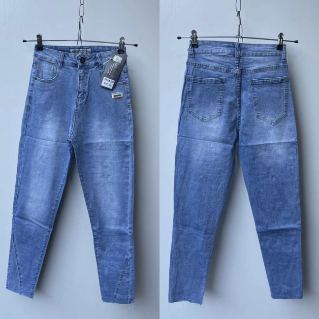 2332 голубые женские джинсы (X&D, стрейчевые, 6 ед. размеры норма: 25. 26. 27. 28. 29. 30 X&D : артикул 1144292