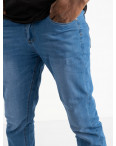8009 Vouma-up джинсы полубатальные мужские голубые котоновые в ткани тенсел (8 ед. размеры: 32.33.33.34.34.36.36.38): артикул 1118874
