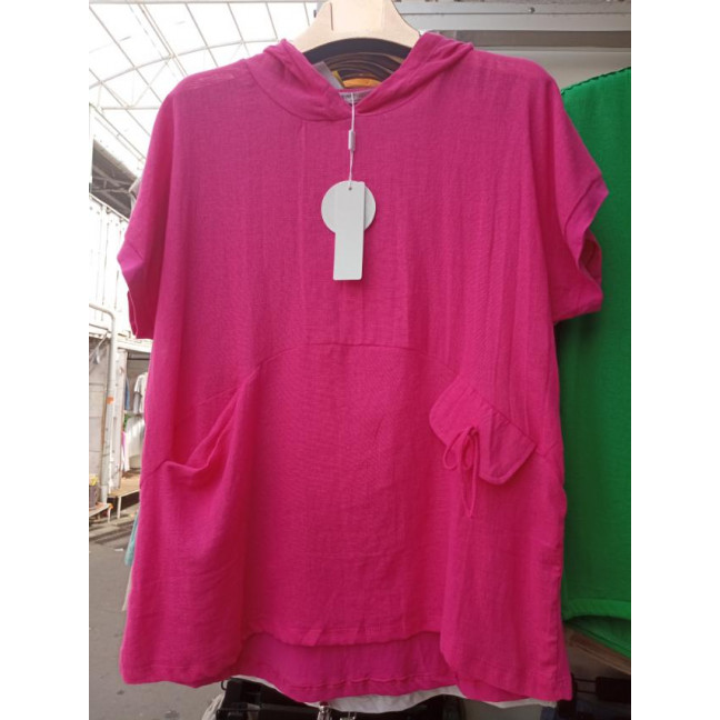 35651-4* розовая женская футболка (лён, 4 ед. размеры батал: 3XL. 4XL. 5XL. 6XL) выдача на следующий день Футболка: артикул 1145210