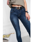 5013 OK&OK джинсы женские синие стрейчевые (6 ед. размеры: 25.26.27.28.29.30): артикул 1123475
