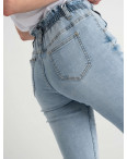 0641 New Jeans джинсы голубые стрейчевые на резинке (6 ед. размеры: 25.26.27.28.29.30): артикул 1117683