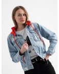 0652 New Jeans  куртка джинсовая женская  (6 ед. размеры: XS.S.M.L.XL.XXL): артикул 1117688