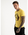 2629-99 футболка мужская с принтом микс 2-х цветов (4 ед. размеры: M.L.XL.2XL): артикул 1121100