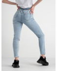 0641 New Jeans джинсы голубые стрейчевые на резинке (6 ед. размеры: 25.26.27.28.29.30): артикул 1117683