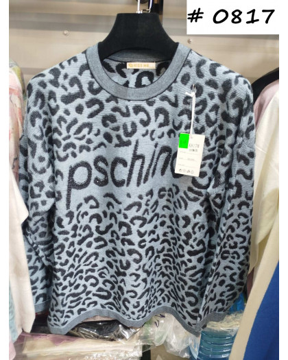 0817# микс цветов женский свитер (Kiss me, 10 ед, размеры полубатал: XL-3XL универсальный) выдача на следующий день Kiss me