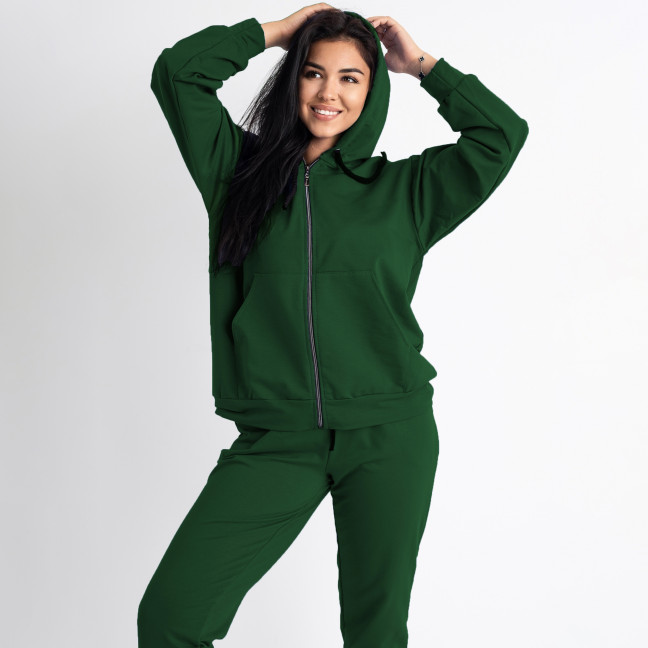 5381-77 зеленый женский спортивный костюм (5'TH AVENUE, турецкая двунитка, 4 ед. размеры полубатал: 50. 52. 54. 56) 5`th Avenue: артикул 1144343