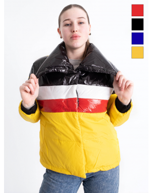 90070-99 четыре цвета женская куртка (синтепон, 4 ед. размеры норма: M. L. XL. XL)