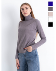2084 микс расцветок женский гольф (KISS ME, 5 ед. размеры норма: S-M. L-XL): артикул 1152031