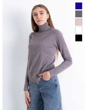 2084 микс расцветок женский гольф (KISS ME, 5 ед. размеры норма: S-M. L-XL)