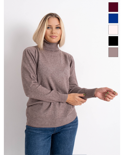 0038 * микс расцветок женский гольф (15 ед. универсальный полубатальный размер: 48-52) выдача на следующий день Гольф