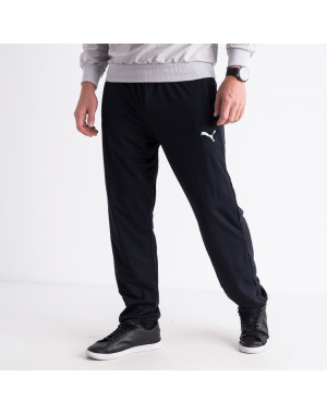 4255-2 ТЕМНО-СИНИЕ батальные спортивные штаны двунитка (5 ед. размеры: 56.58.60.62.64)