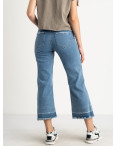 1915-01 Woox джинсы-кюлоты полубатальные голубые стрейчевые (9 ед. размеры: 28/3.29/2.30/3.31): артикул 1123057
