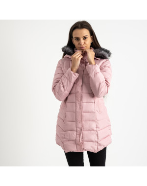 1026-4 куртка женская розовая на синтепоне (4 ед. размеры:M-3XL)