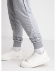 1621-4 Mishely серые мужские спортивные штаны из двунитки (4 ед. размеры: M.L.XL.2XL): артикул 1123726