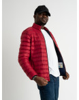 1028 красная куртка мужская на синтепоне (6 ед.размеры: L-4XL): артикул 1124159