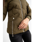 6936-73 хаки женская куртка (на синтепоне, 6 ед. размеры норма: M.L.2XL/2.3XL.4XL): артикул 1124259