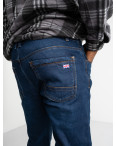 3031 Dsouaviet джинсы синие мужские полубатальные на флисе стрейчевые ( 8 ед. размеры : 32.33/2.34/2.36/2.38): артикул 1124907