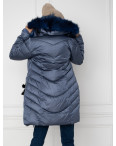 1939-4 голубая куртка женская на синтепоне (4 ед. размеры: M.L.XL.XXL): артикул 1124487