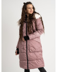 9907-2 M&X пудровая куртка женская на синтепоне (4 ед.размеры: M.L.XL.XXL): артикул 1124540