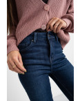 6020 New Jeans американка на флисе синяя стрейчевая (6 ед.размеры: 25.26.27.28.29.30): артикул 1124596