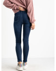 6020 New Jeans американка на флисе синяя стрейчевая (6 ед.размеры: 25.26.27.28.29.30): артикул 1124596