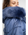 1985-3 L.Y.Xuege голубая куртка женская на синтепоне (5 ед.размеры: M.L.XL.XXL.3XL): артикул 1124521