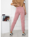 0010-2 розовые спортивные штаны женские на флисе (6 ед.размеры: S.M.L.XL.XXL.3XL): артикул 1124637