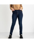 6042 New Jeans американка  на флисе батальная синяя стрейчевая (6 ед.размеры: 31.32.33.34.35.36): артикул 1124612