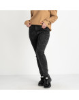 6026 New Jeans американка на флисе полубатальная серая стрейчевая (6 ед.размеры: 28.29.30.31.32.33): артикул 1124602