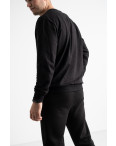 0487-1 Climatic Sport черный свитшот мужской с накаткой (4 ед. размеры: M.L.XL.2XL): артикул 1125277