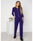 2112-1 M.K.Store фиолетовый спортивный костюм женский (3 ед.размеры: универсал 44-48): артикул 1125345