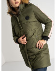 6042-4 Vikstory хаки куртка женская на меховой подкладке ( 4 ед.размеры: 42.44.46.48): артикул 1125388