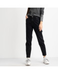 0947-5 Relucky джинсы-слоучи на байке черные стрейчевые (6 ед. размеры: 25.26.27.28.29.30): артикул 1125422