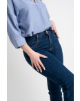 0671 Vindasion джинсы полубатальные синие стрейчевые (6 ед.размеры на упаковке: 25-30 СООТВЕТСТВУЮТ 28-33): артикул 1122894
